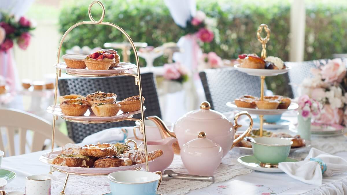 wedding afternoon tea